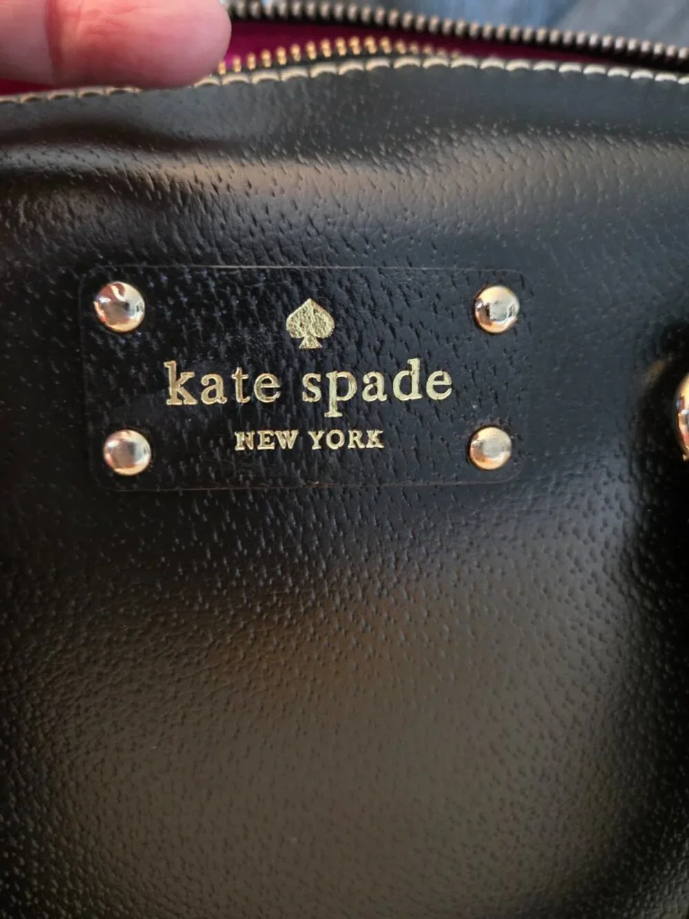 Kate Spade New York Leather Satchel Crossbody - Gently Used